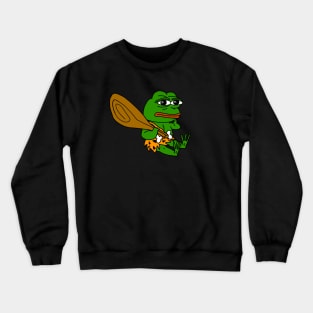 Caveman Pepe Crewneck Sweatshirt